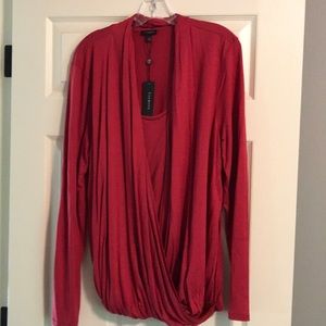 NWT! Women’s drape front top.